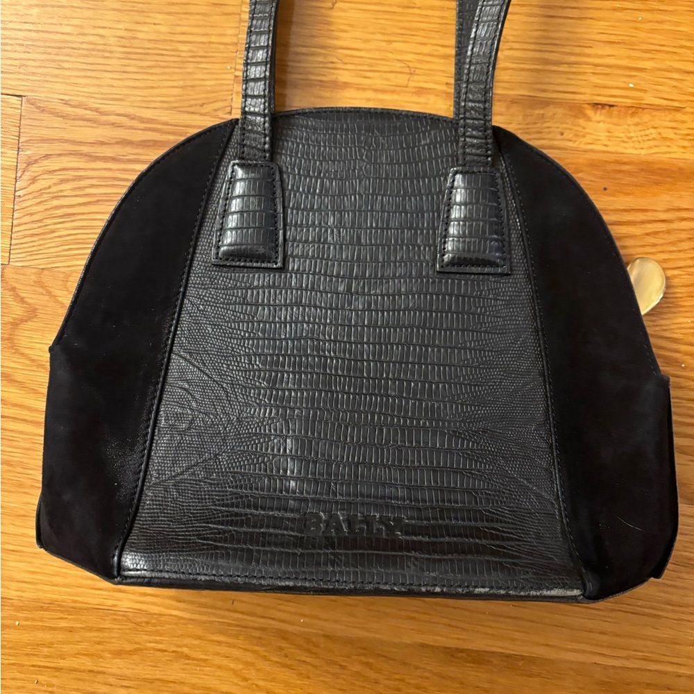 Vintage Bally Small Leather Handbag